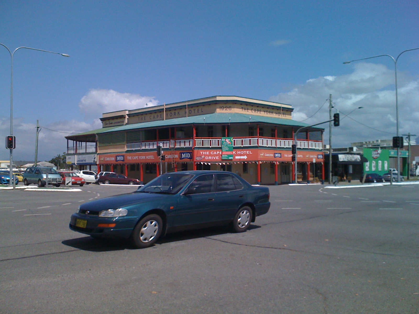 Cape York Hotel, down near the railway tracks, kind of on the way to Edmonton.