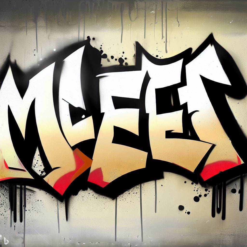 Meen E graffiti, courtesy of Meen E