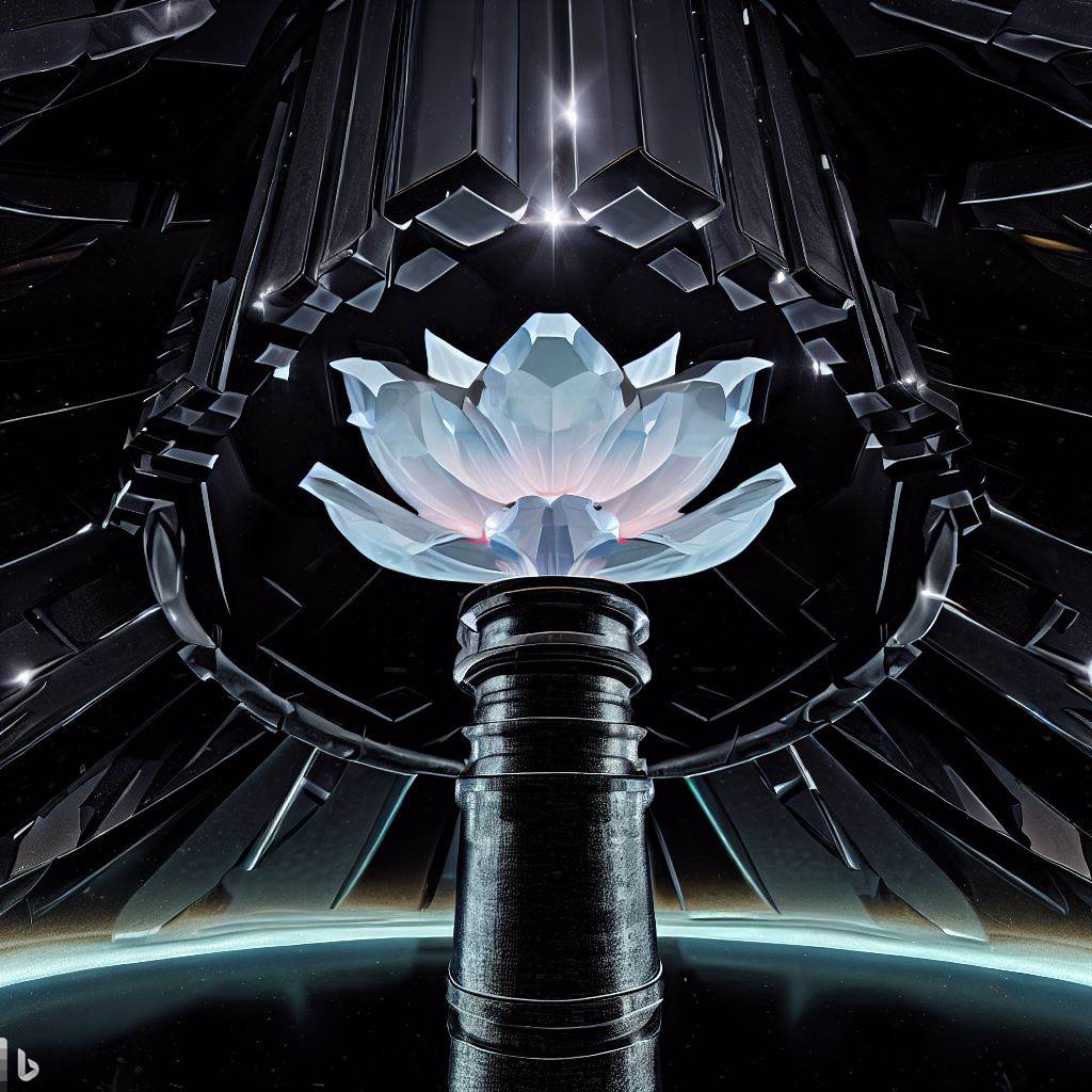 The secret to interstellar flight: the lotus crystal at the heart of the UFO from Detina