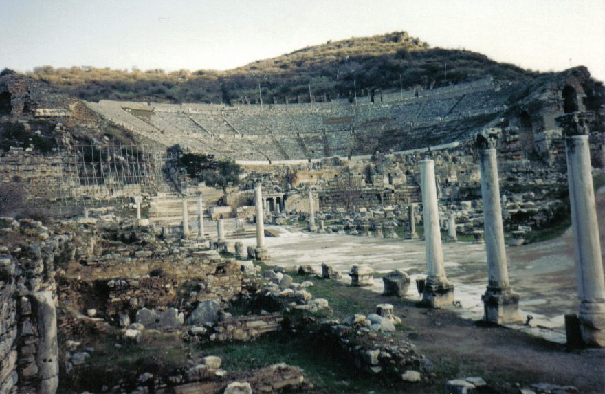 Ruins of Ephesus, in Turkey